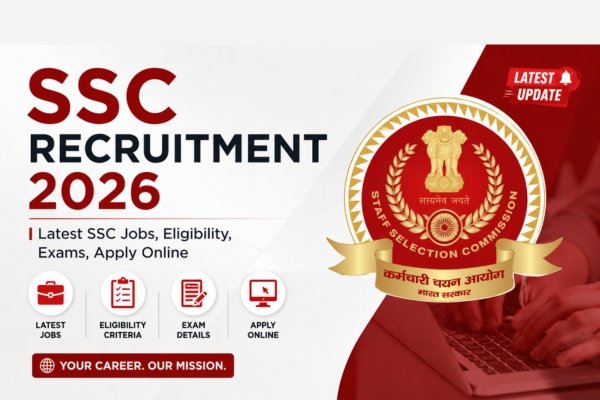 SSC Recruitment 2026: Latest SSC Jobs, Eligibility, Exams & How to Apply Online
