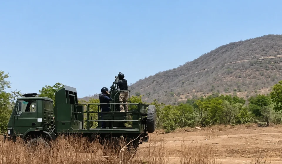 Garudastra 120mm Mounted Mortar Nails a Direct Hit
