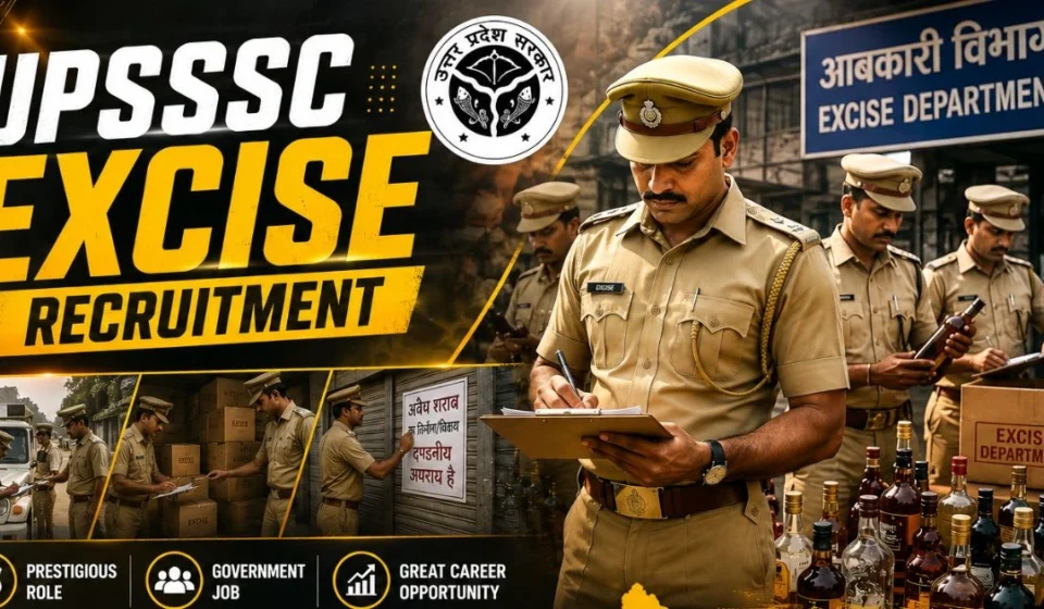 UPSSSC Excise Constable Recruitment 2026