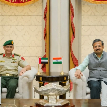 India and the UAE held a high-level defence meeting in New Delhi on June 24, 2026