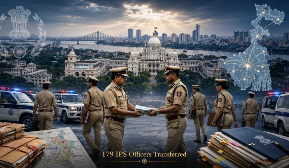 West Bengal IPS officer reshuffle 2026